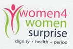 A women 's hospital logo with the words " women, women surprise ".