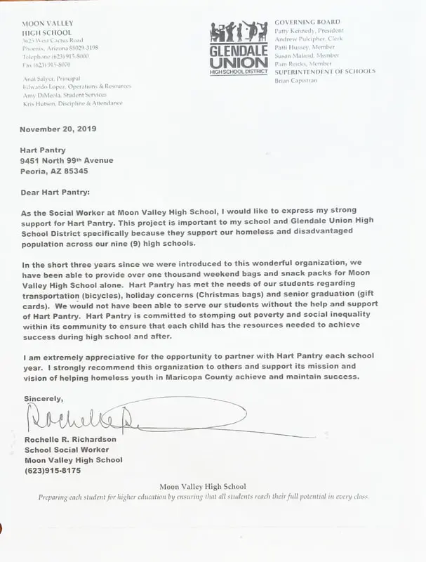 A letter from the general motors company to the board of directors.